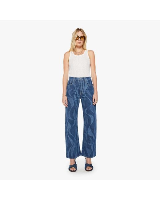 Mother Blue The Lasso Sneak Twist Of Fate Pants
