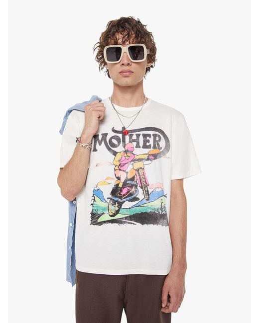 Mother White The Lowdown Bike T-Shirt