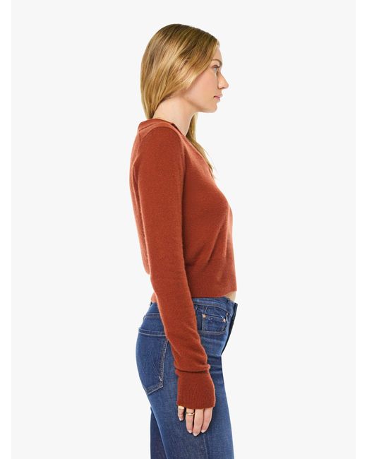 ÉTERNE Red Vance Sweater Rust