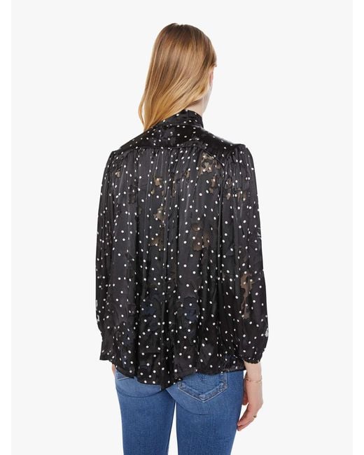 Natalie Martin Blue Iris Top Midnight Burnout