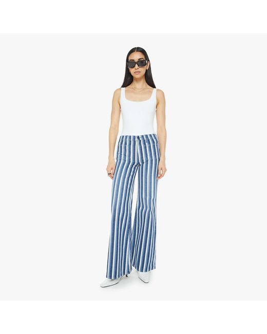Mother Blue The Patch Pocket Twister Sneak Following Up Pants