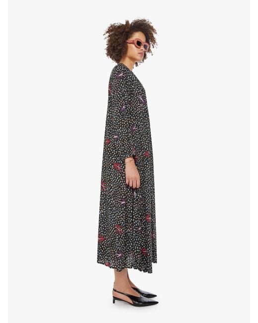 Natalie Martin White Fiore Maxi Swallow Skirt