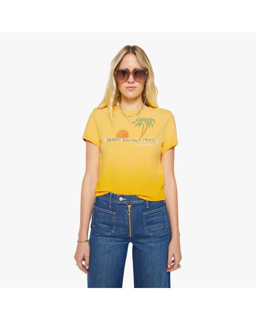 Mother Yellow The Itty Bitty Ringer Desert Sun Palm T-Shirt