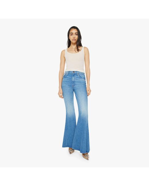 Mother Blue Snacks! The Dollop Heel Dine N' Dash Jeans