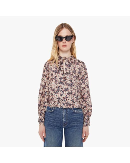 Alix Of Bohemia Blue Chancery Shirt Sepia
