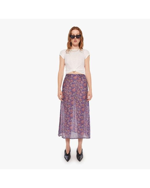 Natalie Martin Purple Anita Skirt Artichoke Mariner