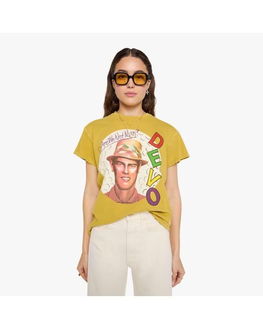 MadeWorn Multicolor Devo T-Shirt Sandstone