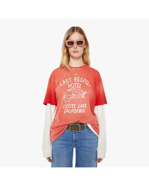 Mother Red The Lowdown Last Resort T-Shirt
