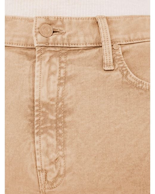 Mother Natural The Dodger Ankle Tan Pants
