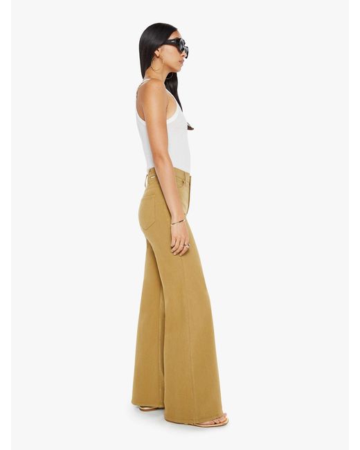 Mother Metallic The Hustler Roller Long Time Bronze Mist Jeans