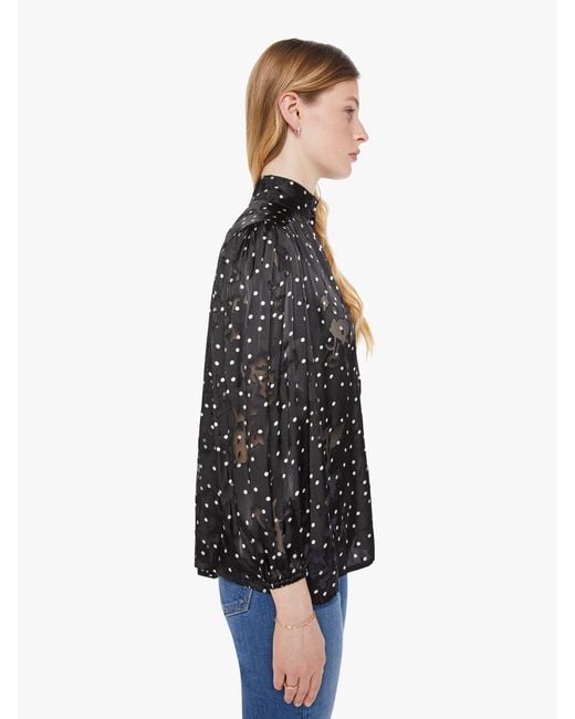 Natalie Martin Blue Iris Top Midnight Burnout