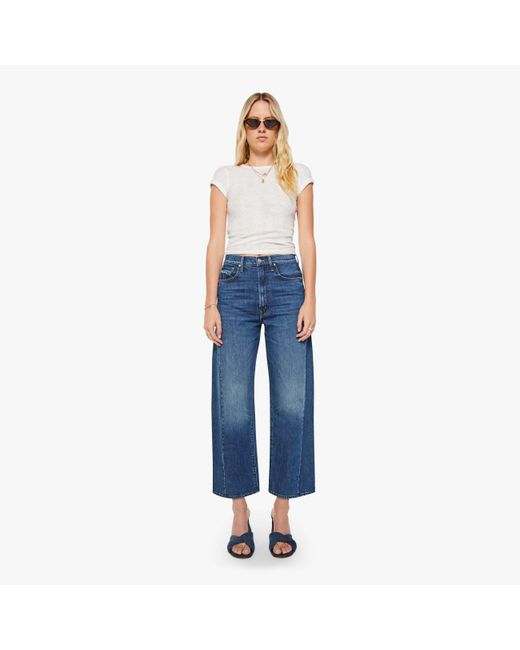Mother Blue The Half-Pipe Ankle Did You Bring Me Anything? Jeans