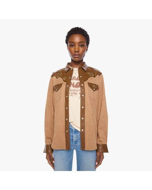 Mother Natural The Sueded Honey Biscute Shirt