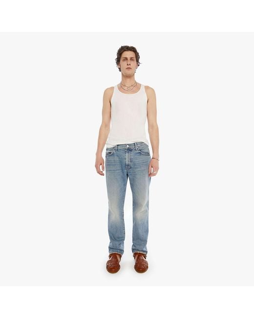 Mother Blue The Bronco Knuckle Down Jeans for men