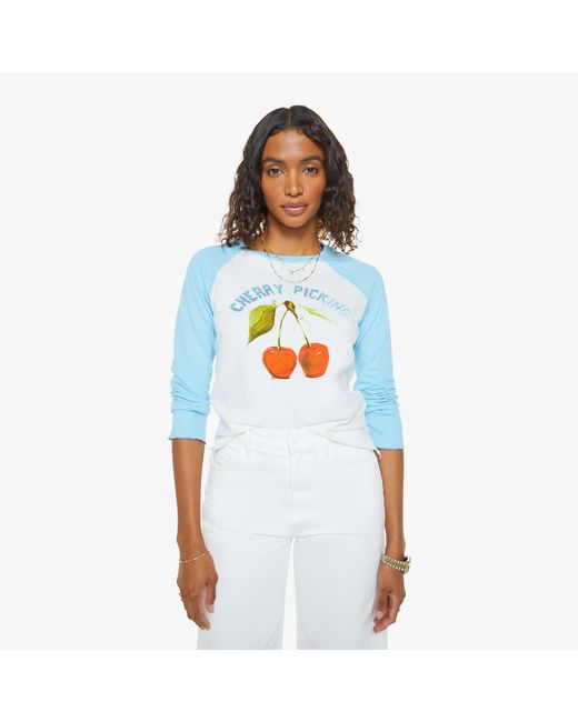 Mother Blue The Sporty Concert Picking Cherries T-Shirt