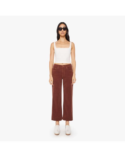 Mother White The Mid Rise Maven Ankle Aztec Jeans