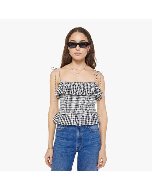 Alix Of Bohemia Blue Clara Top Sideshow Check