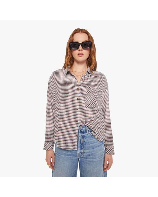 Xirena White Jordy Shirt Check