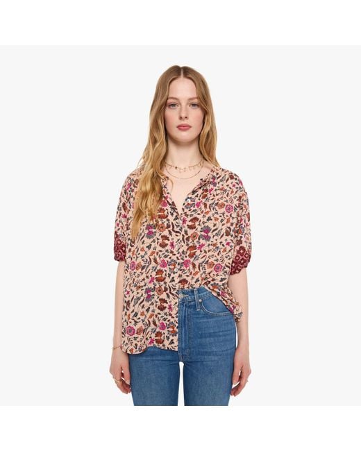 Natalie Martin Blue Top Wildflower Spice