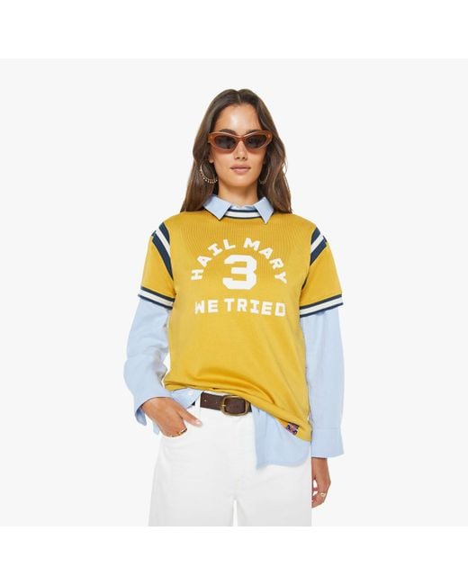 Mother Yellow The Sport Rib Rowdy We Tried T-Shirt