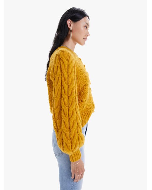 cropped bell sleeve sweater