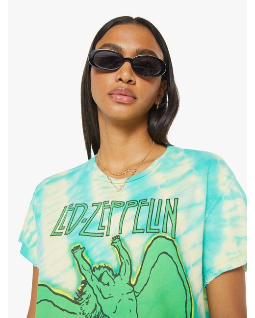 MadeWorn Green Led Zeppelin T-Shirt Mystic T-Shirt