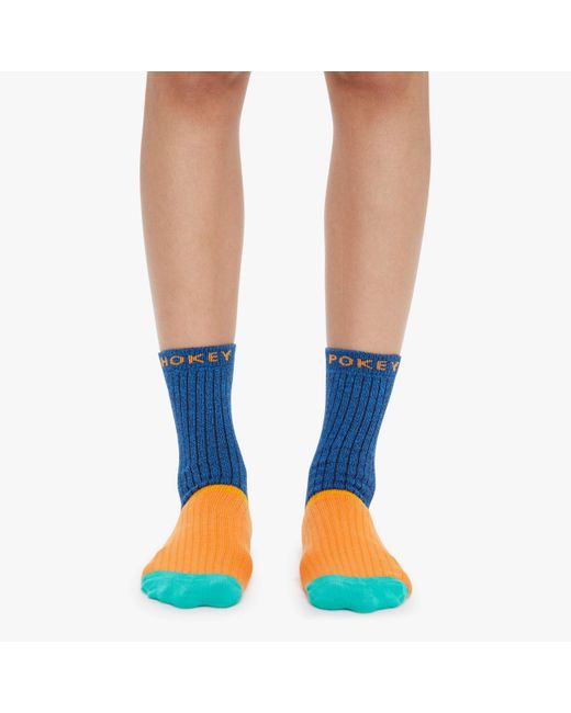 Mother Blue The Half-Step Hokey Pokey Socks