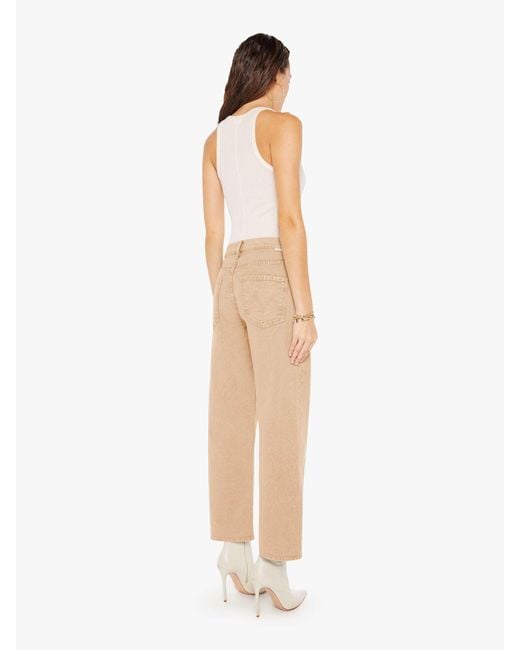 Mother Natural The Dodger Ankle Tan Pants