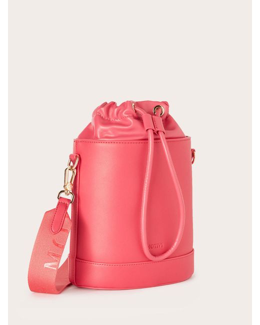 Bucket - Zaino a secchiello di mötivi in Pink