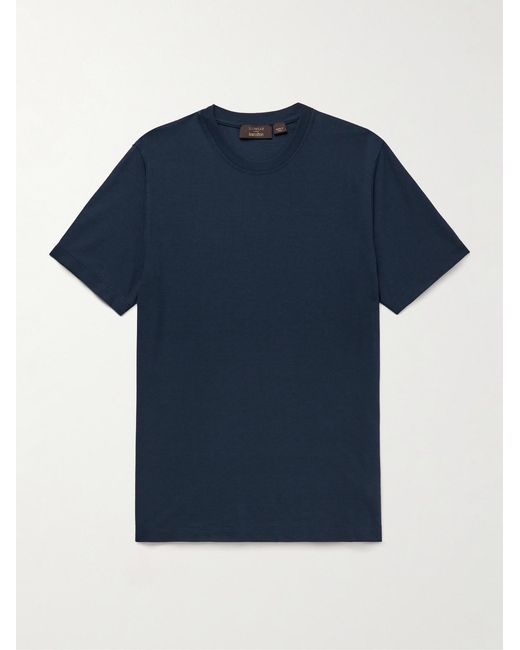Slowear Blue Slim-Fit Icecotton T-Shirt for men