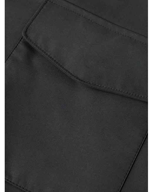 Loro Piana Black Traveller Shell Jacket for men