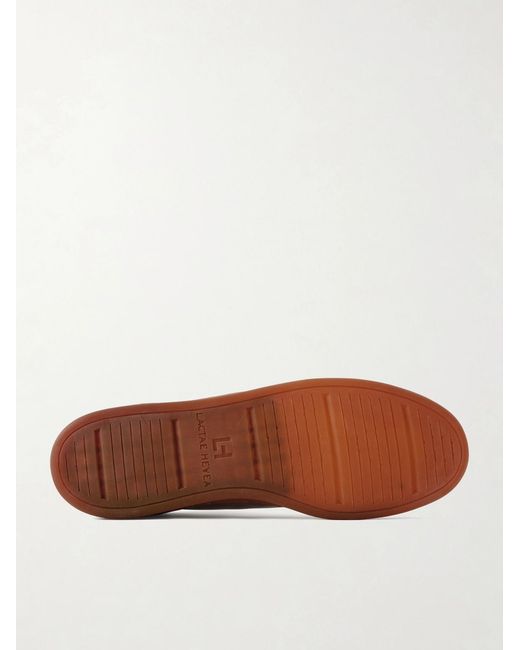 Officine Creative Brown Ginnasio 003 Leather Sneakers for men