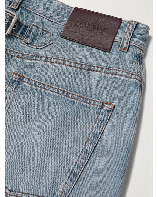 Loewe Blue Straight-Leg Jeans for men
