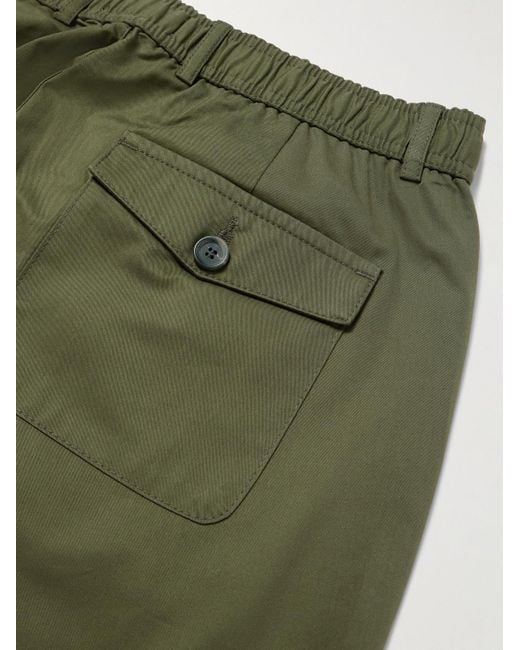 Pantaloni A Gamba Dritta di Oliver Spencer in Green da Uomo