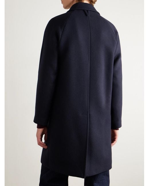 Valstar Blue Wool Coat for men