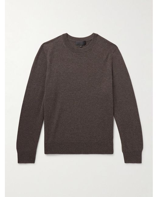 Nili Lotan Gray Julius Cashmere Sweater for men
