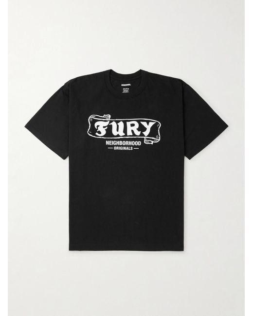 T-Shirt di Neighborhood in Black da Uomo