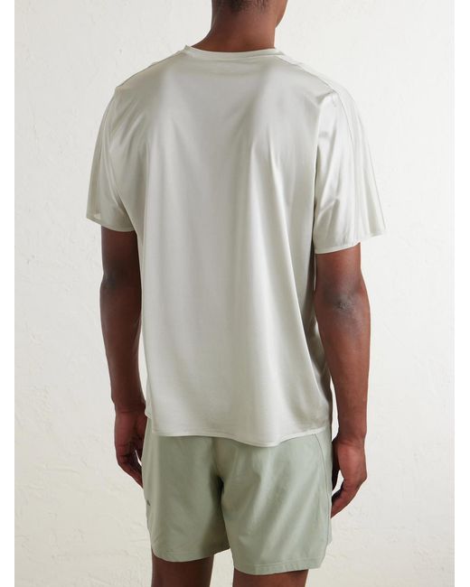 Satisfy White Heatcrush T‑Shirt for men