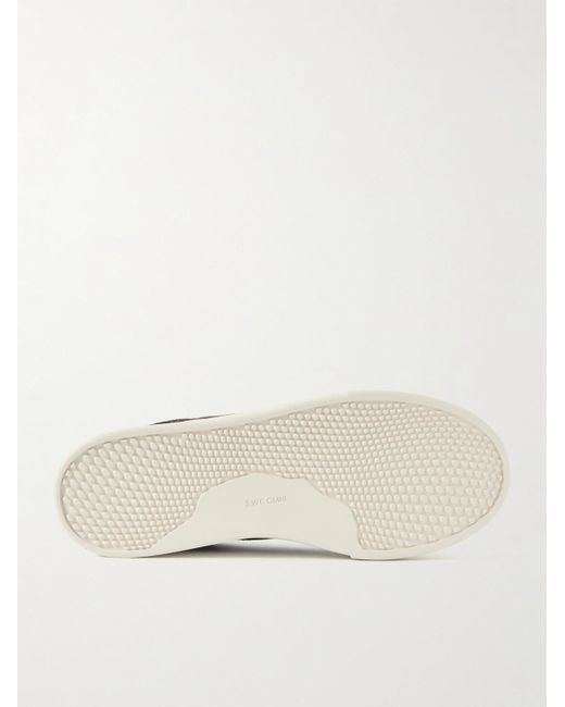 Omni Brown Dellow Suede Sneakers for men