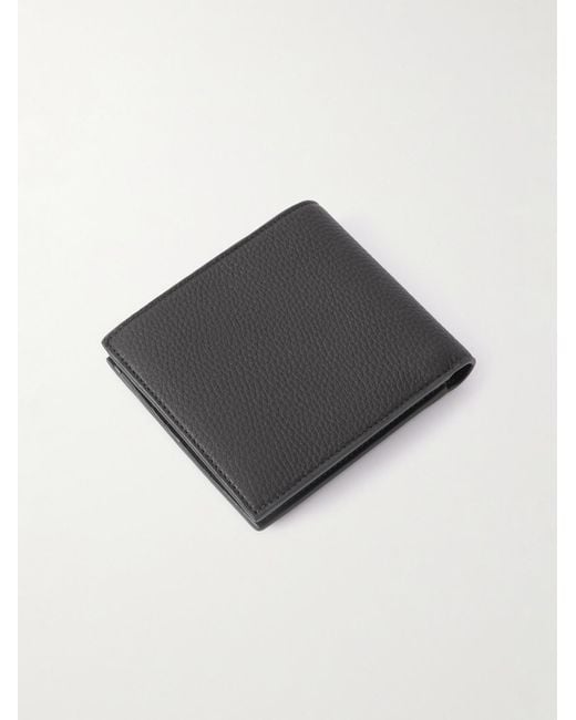 Céline Black Full-Grain Leather Billfold Wallet for men