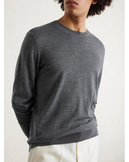 Tom Ford Gray Wool Sweater for men