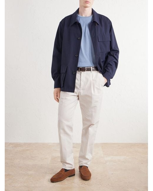 Ralph Lauren Blue Cotton-jersey T-shirt for men