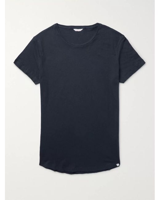 Orlebar Brown Blue Ob-T Slim-Fit Cotton-Jersey T-Shirt for men