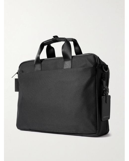 Horizn Studios Black Midtown Shell Briefcase for men