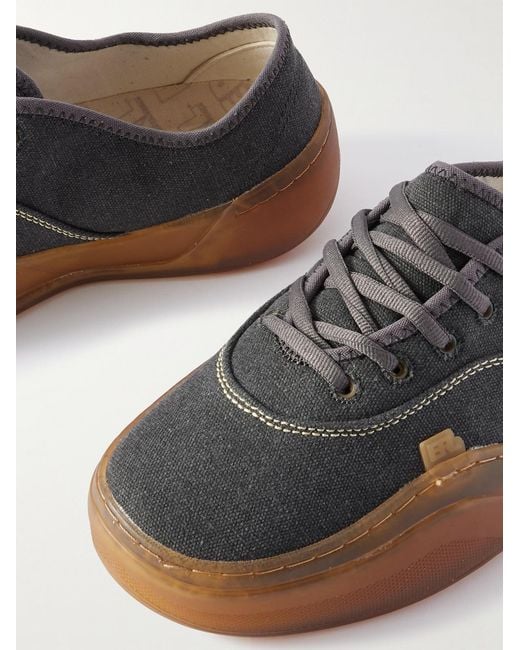 ERL Black Coupe Canvas Sneakers for men