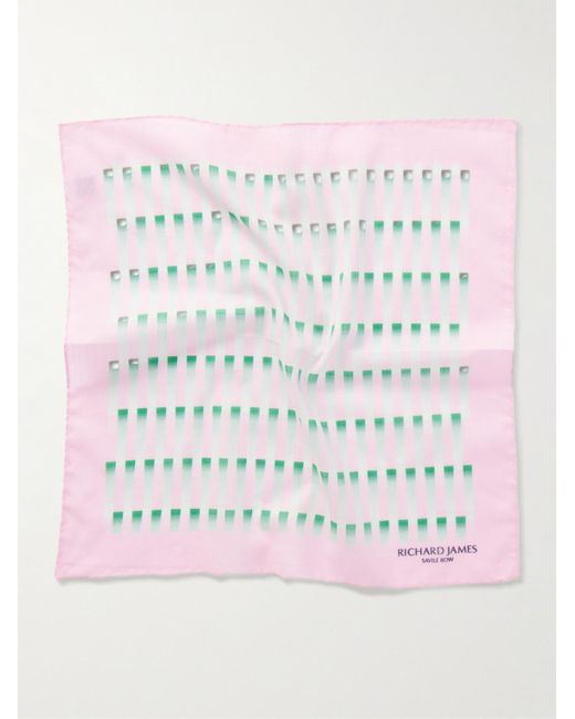 Fazzoletto Da Taschino di Richard James in Pink da Uomo