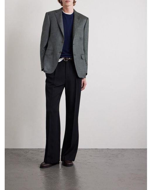 Canali Black Slim-fit Wool for men