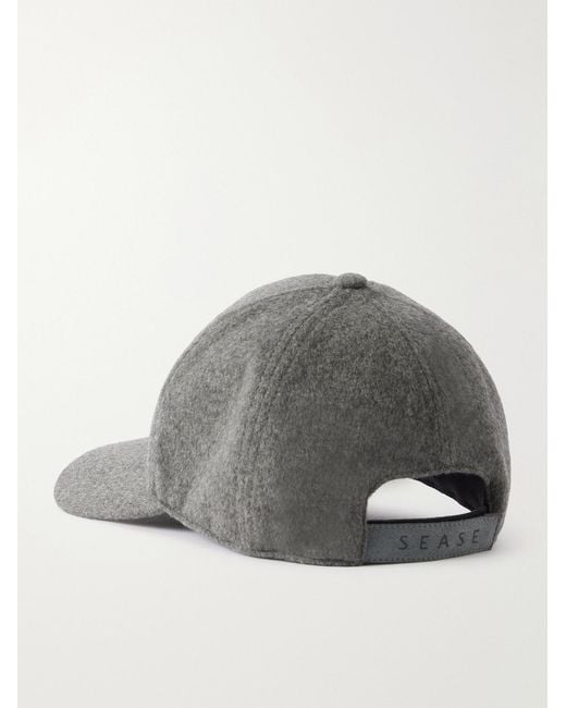 Sease Gray 3.0 Cashmere Baseball Cap for men
