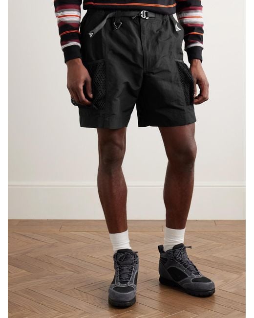 Shorts A Gamba Dritta di Nike in Black da Uomo