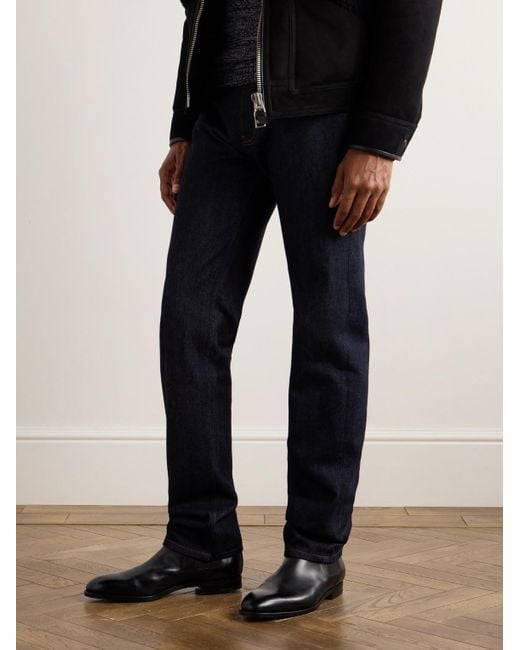 John Lobb Lawry Chelsea Boots aus Leder in Black für Herren